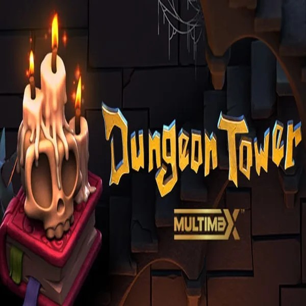 Slots logo of Dungeon Tower from Peter & Sons at ScaraWins Casino
